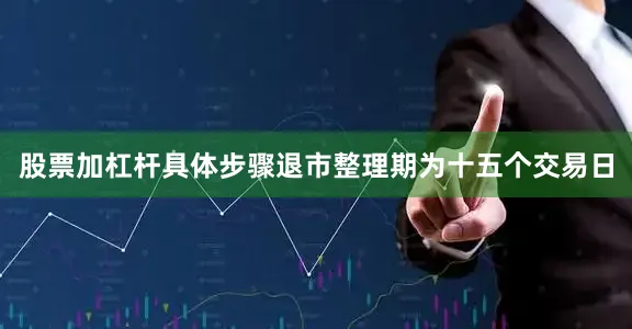 股票加杠杆具体步骤退市整理期为十五个交易日